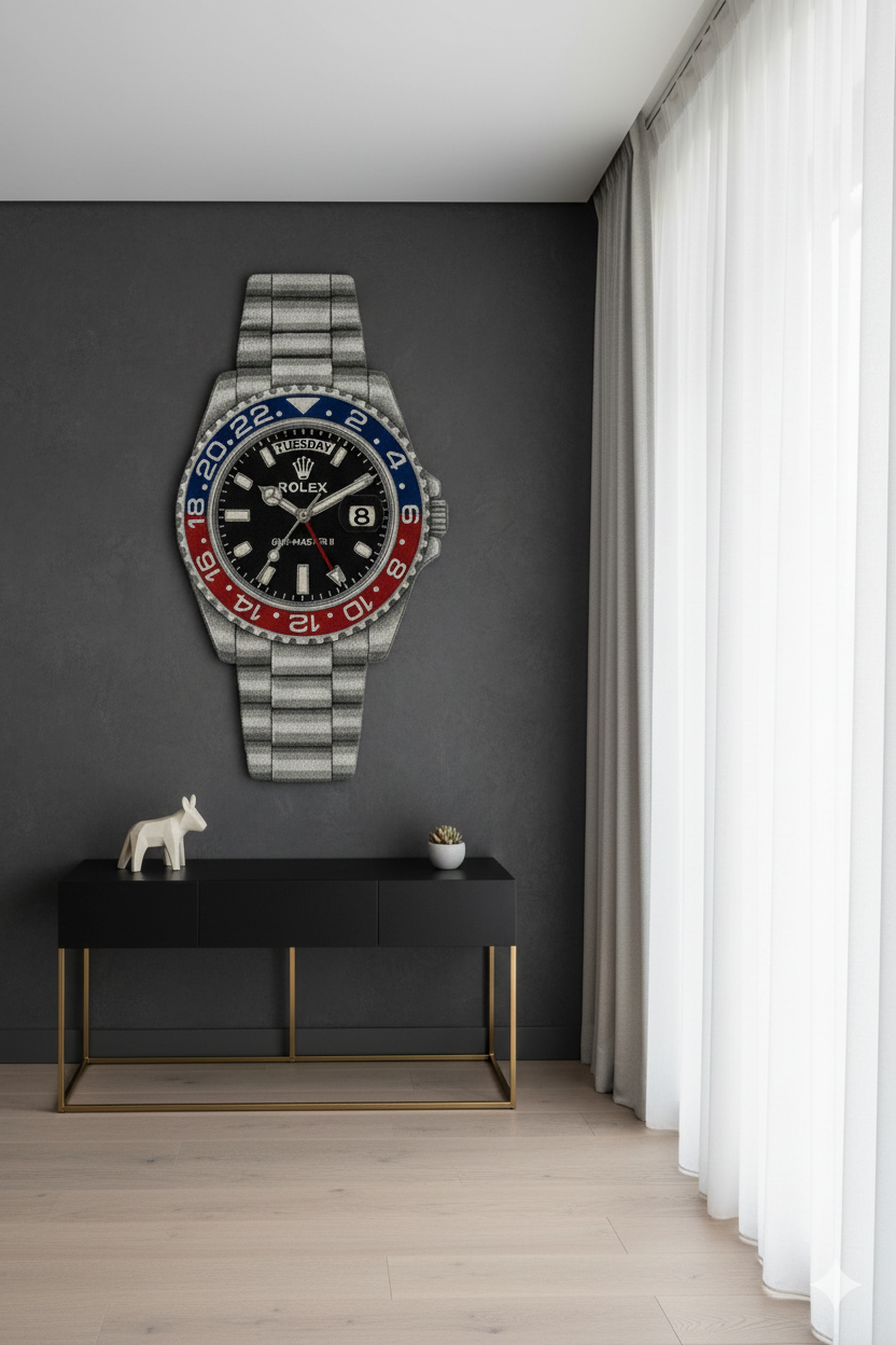 Custom Handmade Tufted Luxury Watch Rug